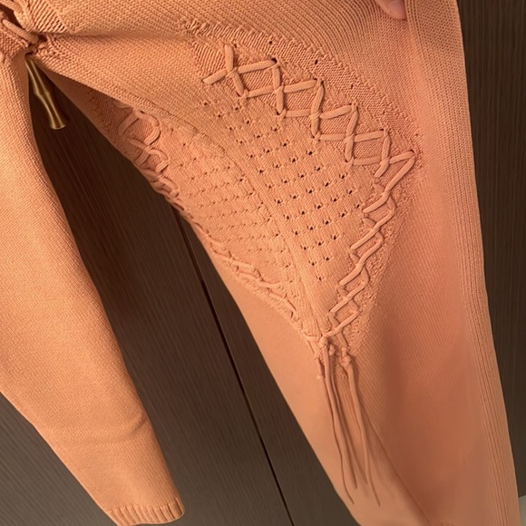RoNNY KOBO Nude Brighton Lacing Coctail Dress - Picture 15 of 16